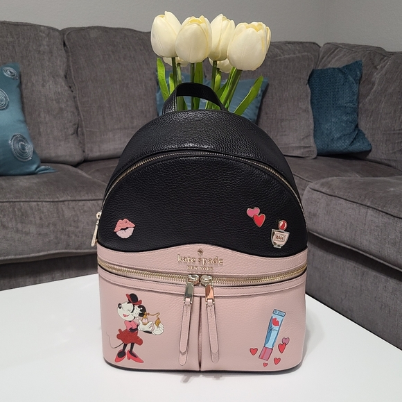 kate spade Handbags - Kate Spade Disney Minnie Mouse Backpack - Like New